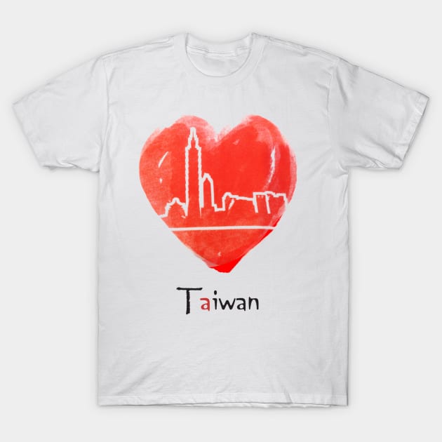 Taiwan T-Shirt by vivalarevolucio